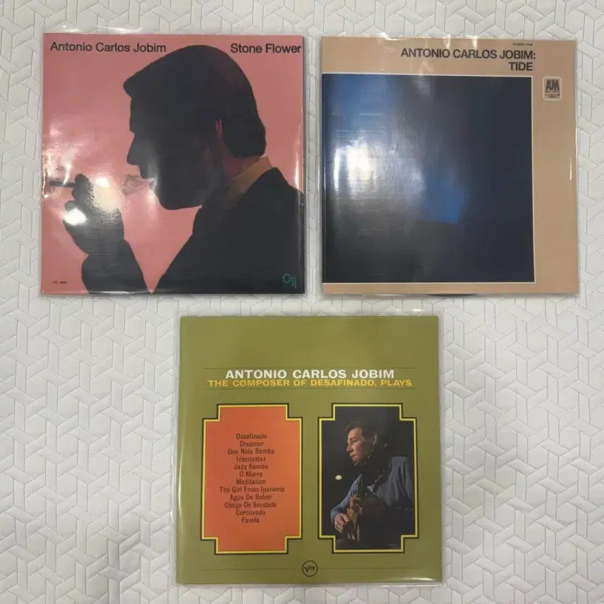 [BUNJANG] Antonio Carlos Jobim Stone Flower / Plays Verve LP Set / 안토니오 카를로스 조빔 Antonio Carlos Jobim lp 2종