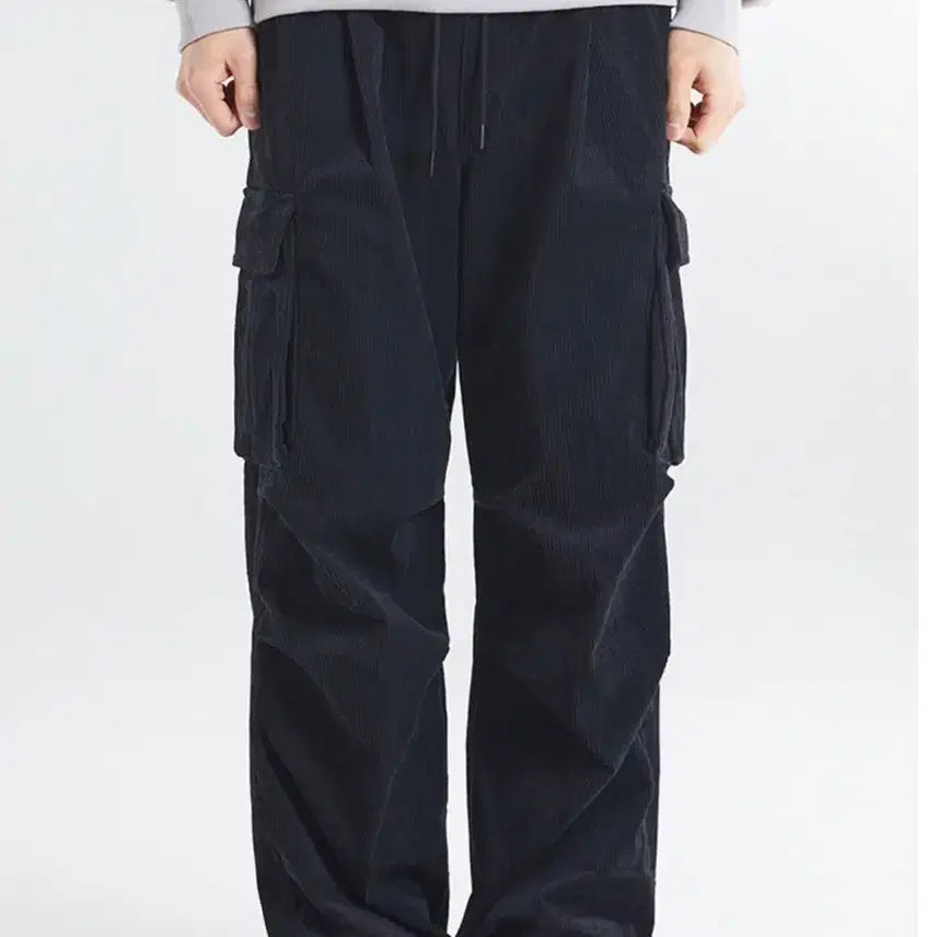 [BUNJANG] SPAO Corduroy Cargo Wide Pants / (한번 실착후 보관)완전 새상품 스파오 코듀로이 카고 와이드 팬츠