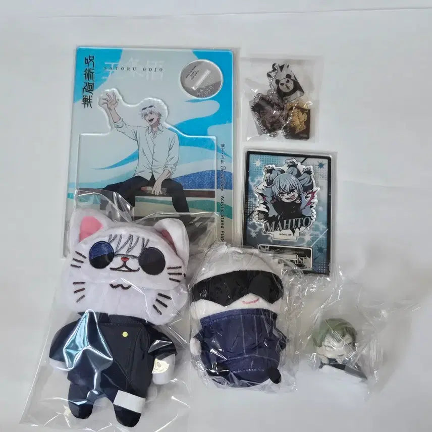[BUNJANG] Jujutsu Kaisen Gojo Satoru & Mahito Acrylic Stand Diorama Bundle Set / [일괄] 주술회전 고죠 사토루 아크릴 스탠드 디오라마 마히토 인형 가챠
