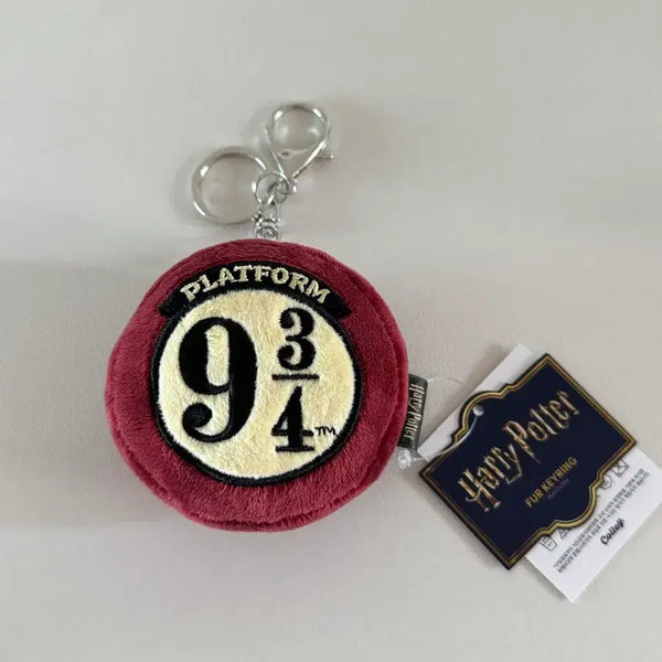 [BUNJANG] Harry Potter Platform 9 3/4 Fur Charm / 해리포터 플랫폼 9와 3/4 퍼 인형키링