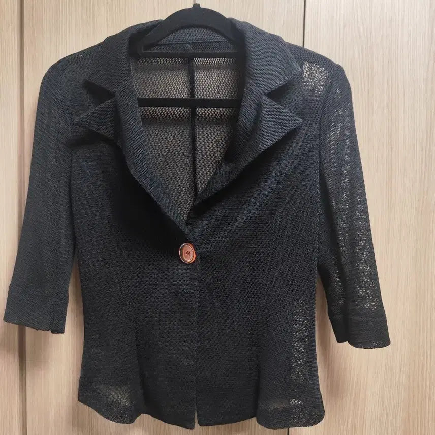 [BUNJANG] Mesh Women's Jacket Black / 최종가격내림)메쉬 여성 자켓 블랙