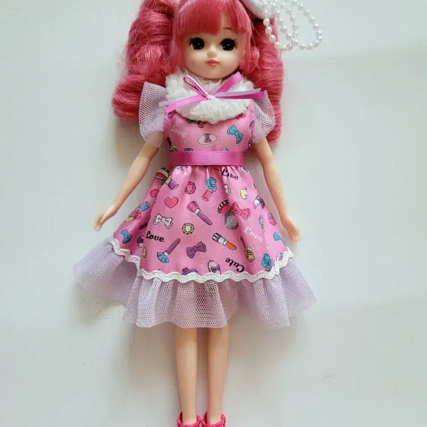 [BUNJANG] Takara Tomy Cosmetics Licca-chan Doll Pink / 타카라토미 코스메틱 핑크 리카짱