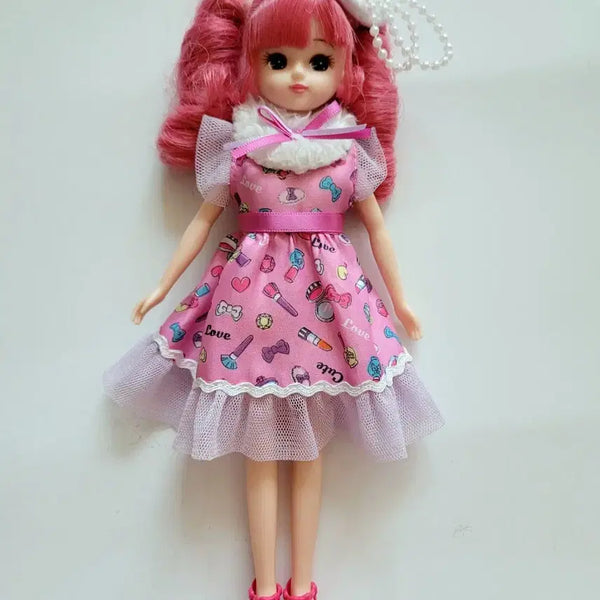 [BUNJANG] Takara Tomy Cosmetics Licca-chan Doll Pink / 타카라토미 코스메틱 핑크 리카짱