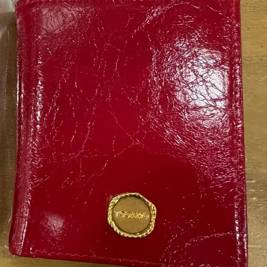 [BUNJANG] Tuamo Red Bifold Wallet / 투아모 레드 반지갑