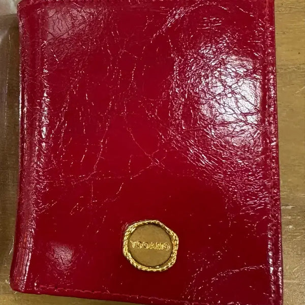 [BUNJANG] Tuamo Red Bifold Wallet / 투아모 레드 반지갑