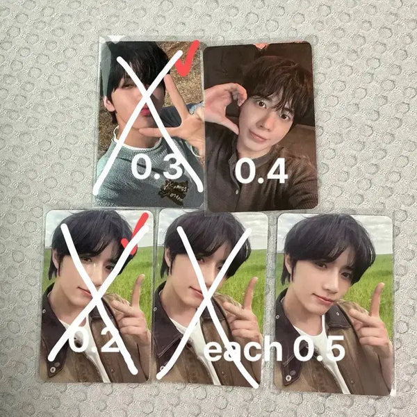 [BUNJANG] TXT 'The Star of Stars' Together Solo Track Photocard - Soobin, Beomgyu, Taehyun / 투바투 별의장 투게더 솔로트랙 앨포 수빈 범규 태현
