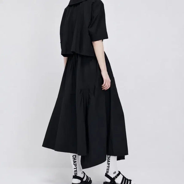 [BUNJANG] System Oversized Nylon Long Dress SS22 / 한섬 시스템 오버사이즈 바스락 롱원피스 SS22