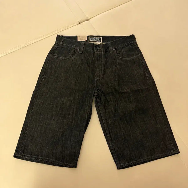 [BUNJANG] Levi's 514 Selvedge Bermuda Straight Fit Jean Shorts / 리바이스 스트레이트 514 셀비지 버뮤다 청 반바지 새상품