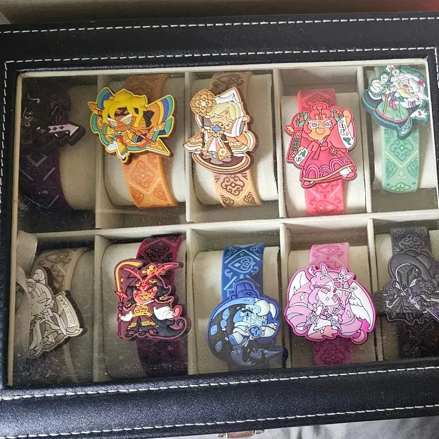 [BUNJANG] Cookie Run Kingdom Great Kingdom's Heritage Bracelet Full Set with Storage Case / 쿠키런 킹덤 위대한 왕국의 유산 팔찌 풀셋 보관함 포함