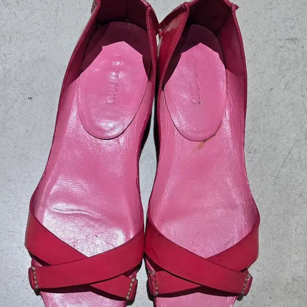 [BUNJANG] Miu Miu Pink Sandals / 미우미우 샌들 핑크
