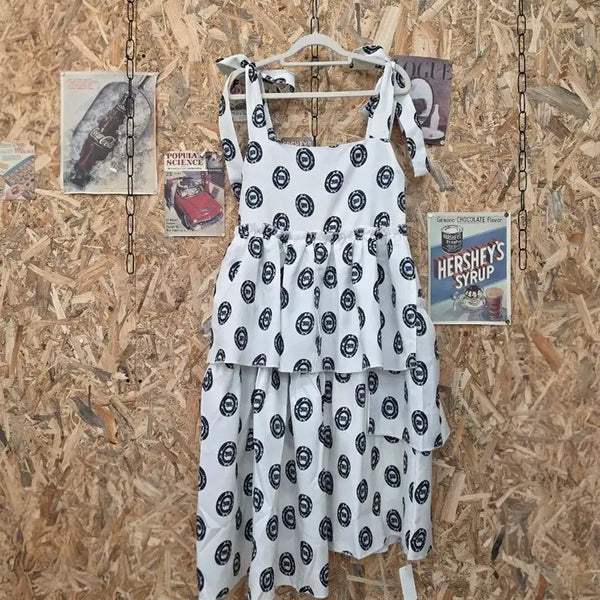 [BUNJANG] Please Project Asymmetrical Frill Sleeveless Dress / 미착용) 플리즈프로젝트 언발 프릴 나시 원피스 F