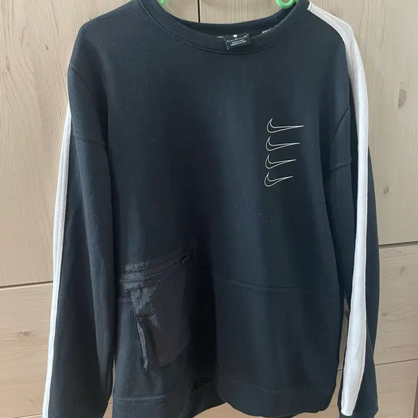 [BUNJANG] Nike Dri-FIT Sweatshirt Black Size S / DRI- FIT 맨투맨. S size 블랙