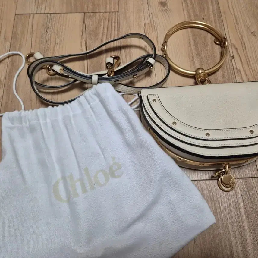 [BUNJANG] Chloé Nile Minaudière Bag Ivory / 끌로에 나일백 아이보리