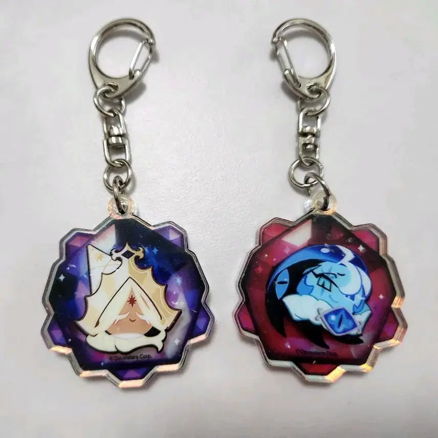 [BUNJANG] Cookierun Soulstone Keychain Bundle (Seaian, Brave Cookie) / (새상품) 쿠키런 영혼석 키링 일괄 (쉐밀, 퓨바)
