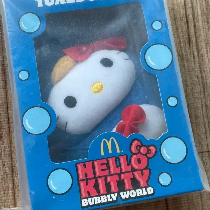 [BUNJANG] McDonald's Hello Kitty Tuxedo Sam Plush Doll / 맥도날드 헬로키티 버블리월드 턱시도샘 인형