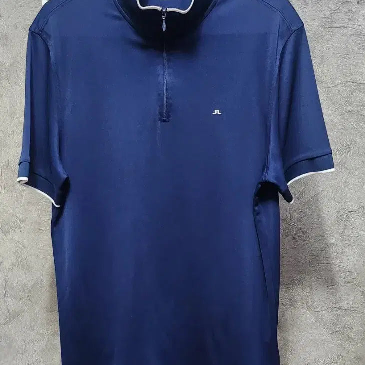 [BUNJANG] J. Lindeberg Navy Short Sleeve Polo Shirt / 제이린드버그 네이비 반팔 카라티
