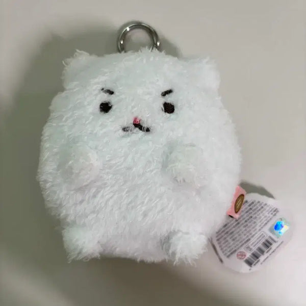 [BUNJANG] Manggeureojin Gom Hamster Kkujil Plush Keychain / 망그러진 곰 햄터 꼬질 인형 키링