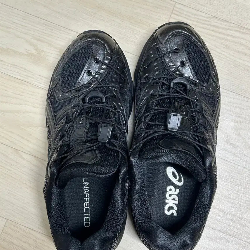 [BUNJANG] ASICS x UNFEATED Gel-Nimbus Black Sneakers / 아식스 언어펙티드 젤 님버스 블랙