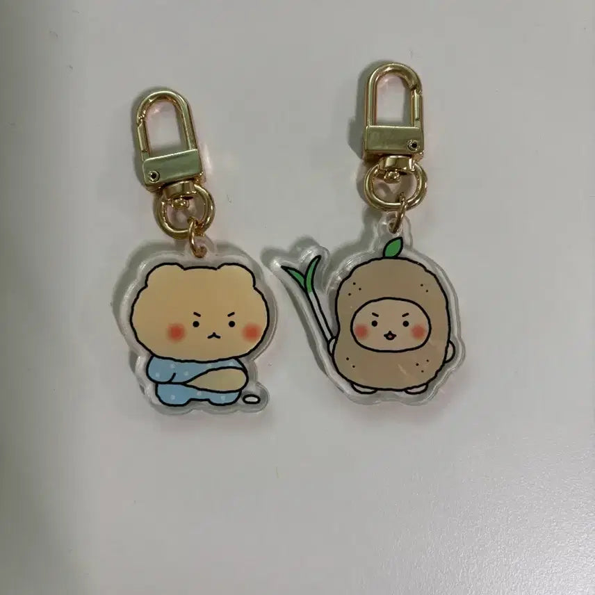 [BUNJANG] Manggeureonjin Gom Keyring / 망그러진곰 키링