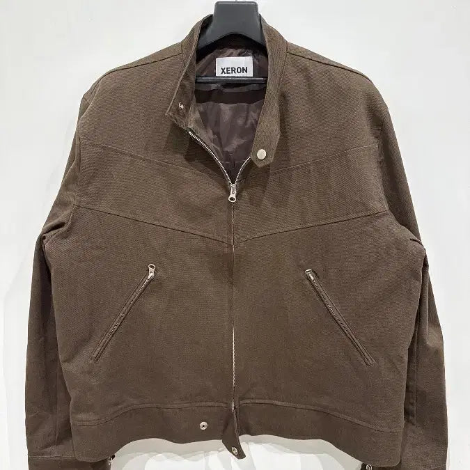 [BUNJANG] XERON Brown Workwear Style Jacket / [Free] 제론 브라운 워크웨어 스타일 재킷