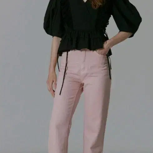 [BUNJANG] Vocavaca Pink Pants M / 보카바카 핑크색 팬츠 M(허리단면 약35)