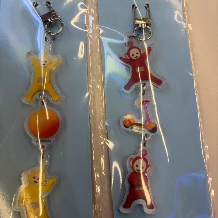 [BUNJANG] Teletubbies Character Keychain Bundle Set / 텔레토비 줄줄이 키링 일괄판매