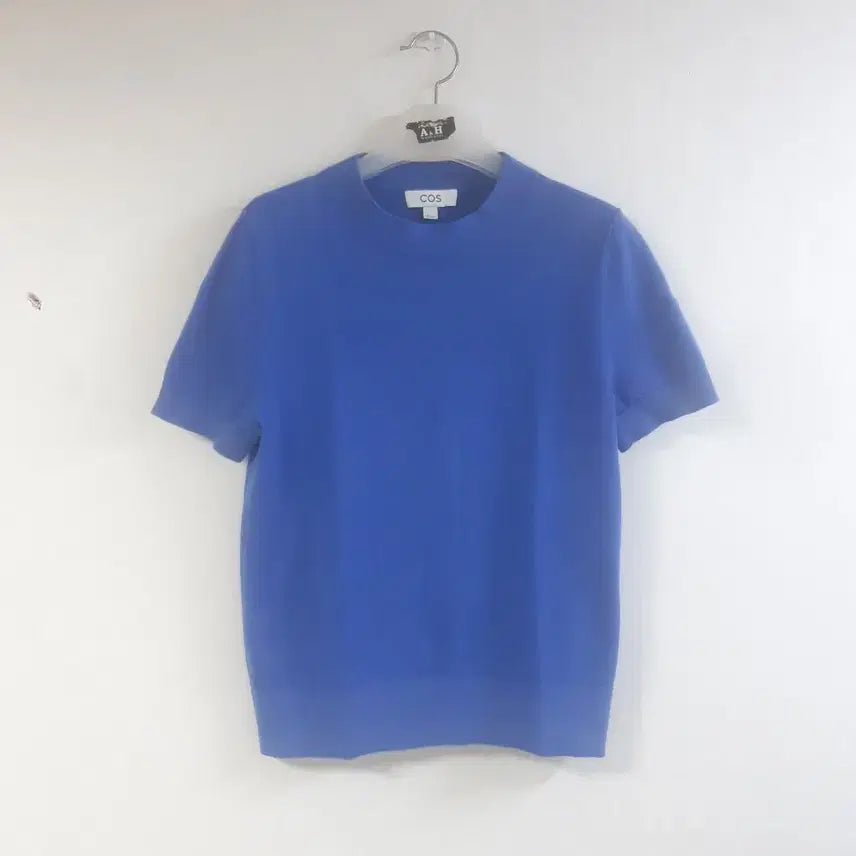 [BUNJANG] COS Round Neck Knit Short Sleeve Top / 코스(COS) 라운드넥 니트반팔