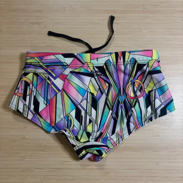 [BUNJANG] Funky Trunks Boy's Size 12 Short Square Swimsuit / 펑키트렁크 숏사각 수영복 보이12