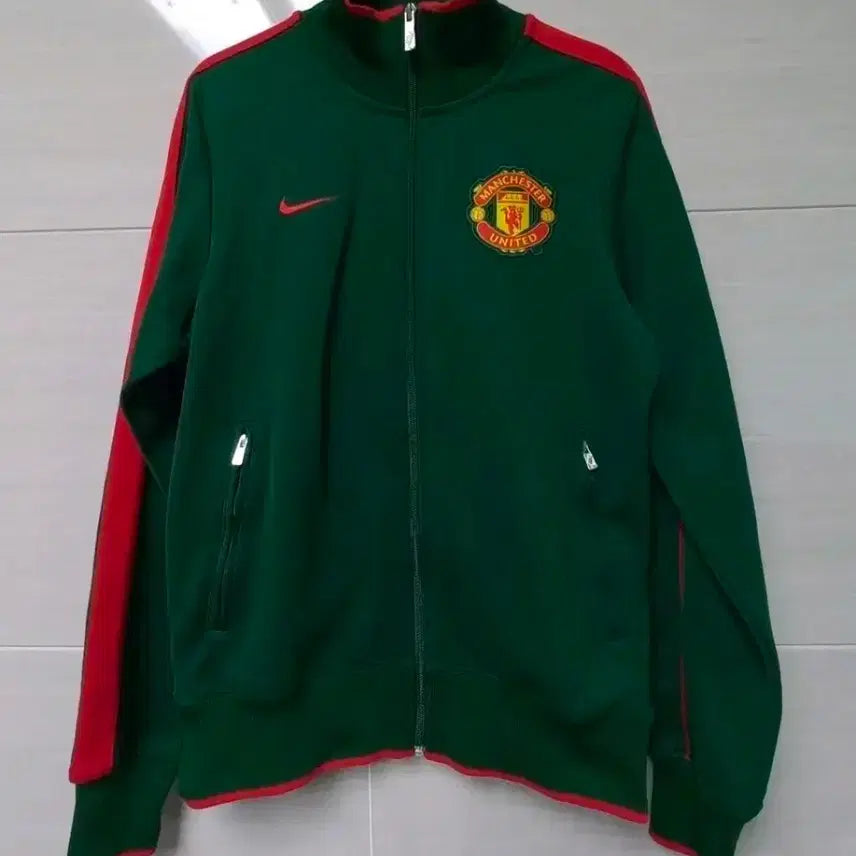 [BUNJANG] Nike Manchester United Rare Color Jersey Track Jacket S-M / 나이키 맨유 초희귀색깔 저지 져지집업 S~M