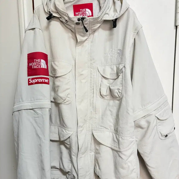 [BUNJANG] Supreme x The North Face Convertible Jacket Stone XL / 슈프림x노스페이스 컨버터블 자켓 스톤 XL