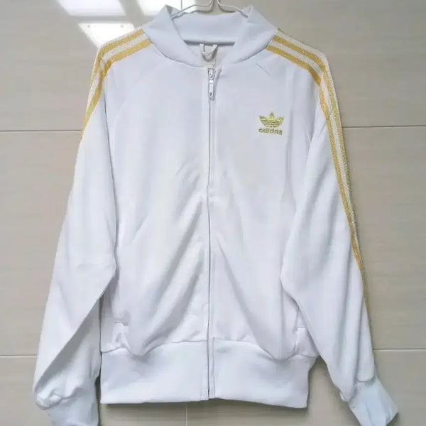 [BUNJANG] Adidas Invitation White Gold Track Top Jacket Jersey Zip-Up Size M / 새상품 아디다스 초대장급 화이트골드 트랙탑 저지 져지집업 95/M