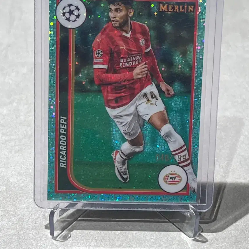 [BUNJANG] Richard Pepi 2021 Merlin Soccer Card #46/199 / 리차드 페피 2021 Merlin 축구 카드