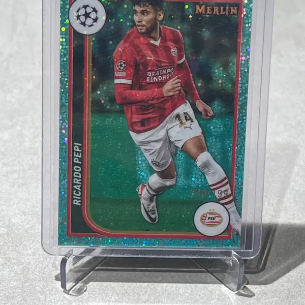 [BUNJANG] Richard Pepi 2021 Merlin Soccer Card #46/199 / 리차드 페피 2021 Merlin 축구 카드