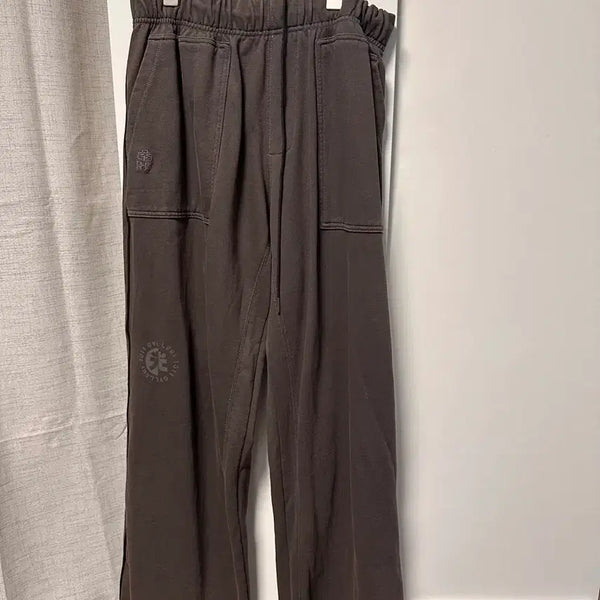 [BUNJANG] Poleruteu 1011 Fatigue Sweatpants Dusty Khaki / [3]폴리테루 1011 퍼티그 스웻팬츠 더스티 카키
