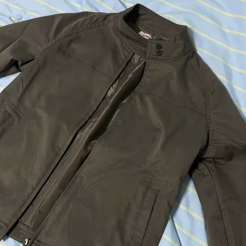 [BUNJANG] Biker Jacket Charcoal / 바이커자켓 차콜