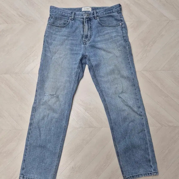 [BUNJANG] Time Men's Straight Fit Jeans / (한섬)타임 남자청바지