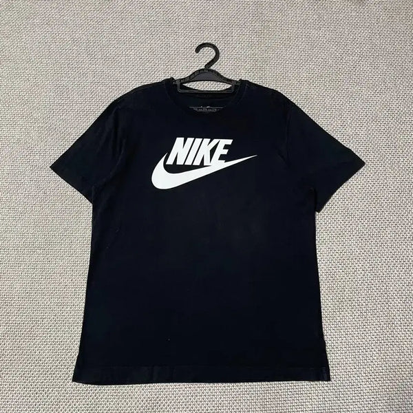 [BUNJANG] Nike Big Swoosh Round Half-Sleeve T-Shirt L (100) / L 나이키 빅스우시 라운드 반팔티 B.8103