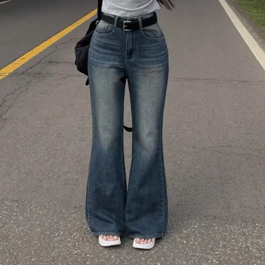 [BUNJANG] Hinik Surfer Semi Bootcut Long Pants / 히니크 서퍼 세미 부츠컷 롱팬츠