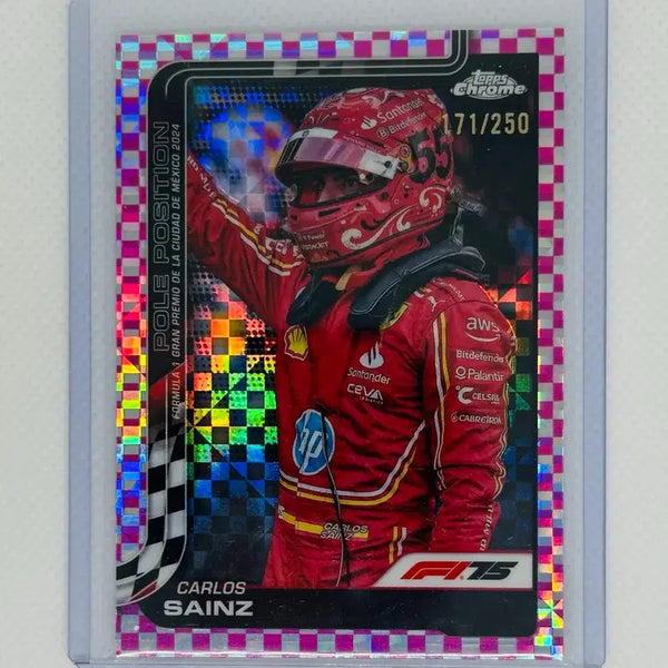 [BUNJANG] 2025 Topps Chrome F1 Carlos Sainz Limited Edition Card 171/250 / 2025 탑스 크롬 F1 카를로스 사인츠 250 한정 카드