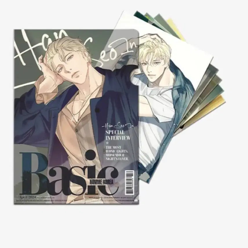 [BUNJANG] Baeklight Han Seoin Photobook Scrap File (Sealed) / 미개봉) 백라이트 한서인 화보 스크랩 파일 레봄