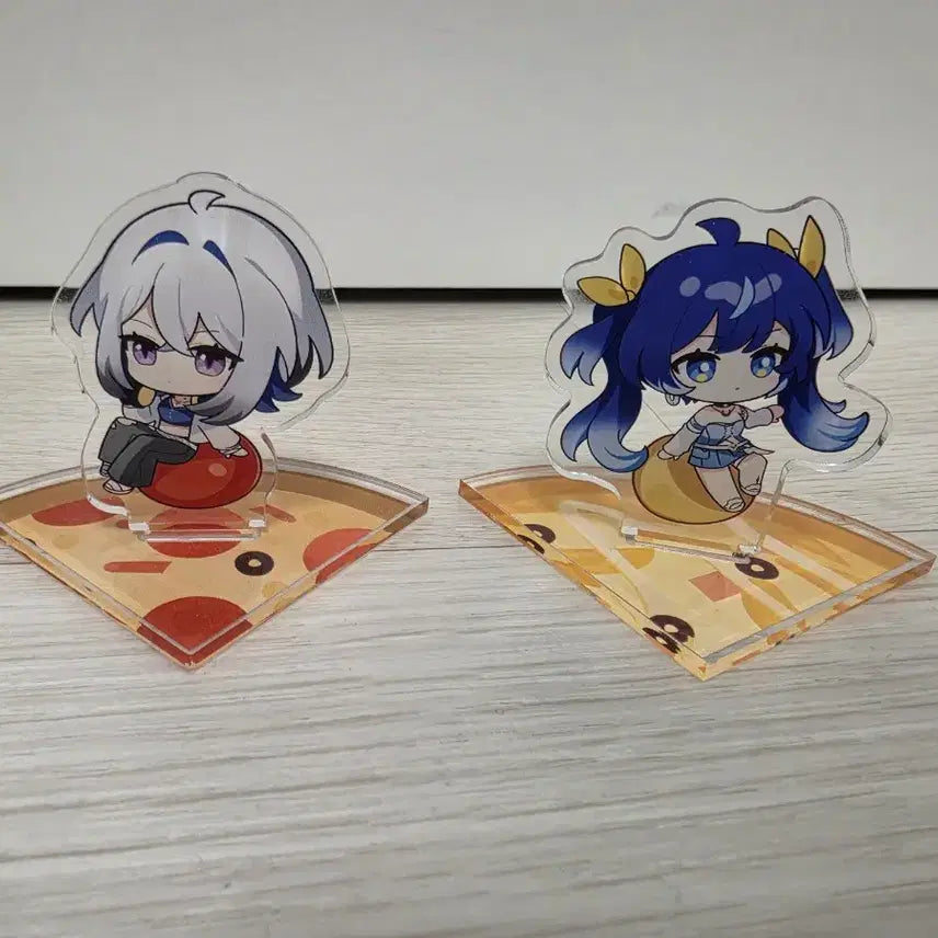 [BUNJANG] Banolim Pizza Acrylic Goods Bundle Set / 명조 반올림피자 아크릴 굿즈 일괄