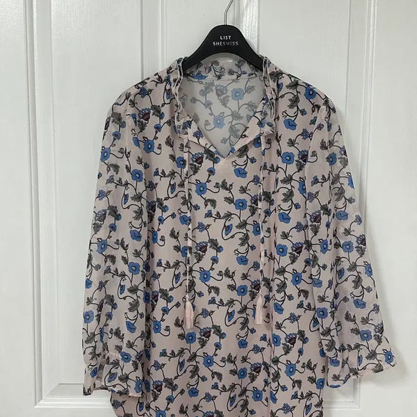 [BUNJANG] All For You Summer Blouse Size 95 / 올포유 여름 블라우스(사이즈95)