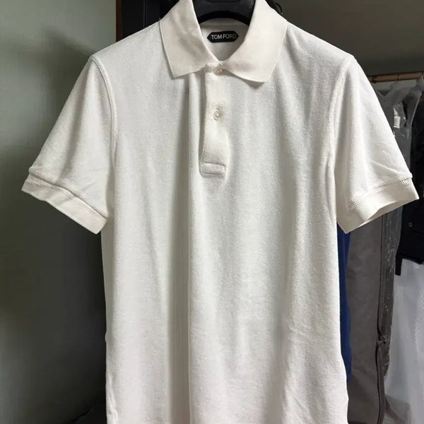 [BUNJANG] Tom Ford Terry Cotton Polo Shirt Size 50 / 톰포드 / 테리코튼 폴로셔츠 / 50