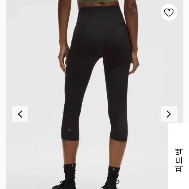 [BUNJANG] Lululemon Fast & Free High-Rise Crop 19 Black / (새상품) 룰루레몬 패스트 앤 프리 하이라이즈 크롭 19 블랙