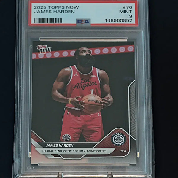 [BUNJANG] James Harden Topps Now PSA 9 / 제임스 하든 탑스 나우 PSA 9