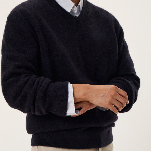 [BUNJANG] Pottery Merino Wool Comfort V-Neck Knit XL / 포터리 메리노울 컴포트 브이넥 니트 4사이즈(XL)