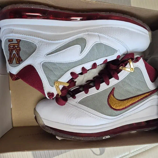 [BUNJANG] Nike LeBron 7 MVP Edition White Gold (260mm) / 나이키 르브론 7 MVP 에디션 화이트 골드 260 새상품