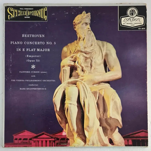 [BUNJANG] Decca London Clifford Curzon Hans Knappertsbusch Beethoven Piano Concerto No. 5 'Emperor' Vinyl Record / Decca London 커존/크나퍼츠부슈 베토벤 협주곡5번 황제 (WB)