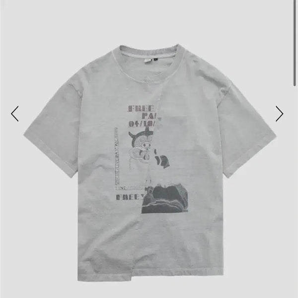 [BUNJANG] Poler 1011 Slash T Short Sleeve Vintage Grey / 4)폴리테루 1011슬래시티 반팔 빈티지그레이