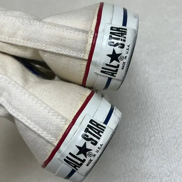 [BUNJANG] Converse High '90s Made in USA Ivory Size 7.5 / 90s메이드인USA 컨버스하이 아이보리 7.5사이즈
